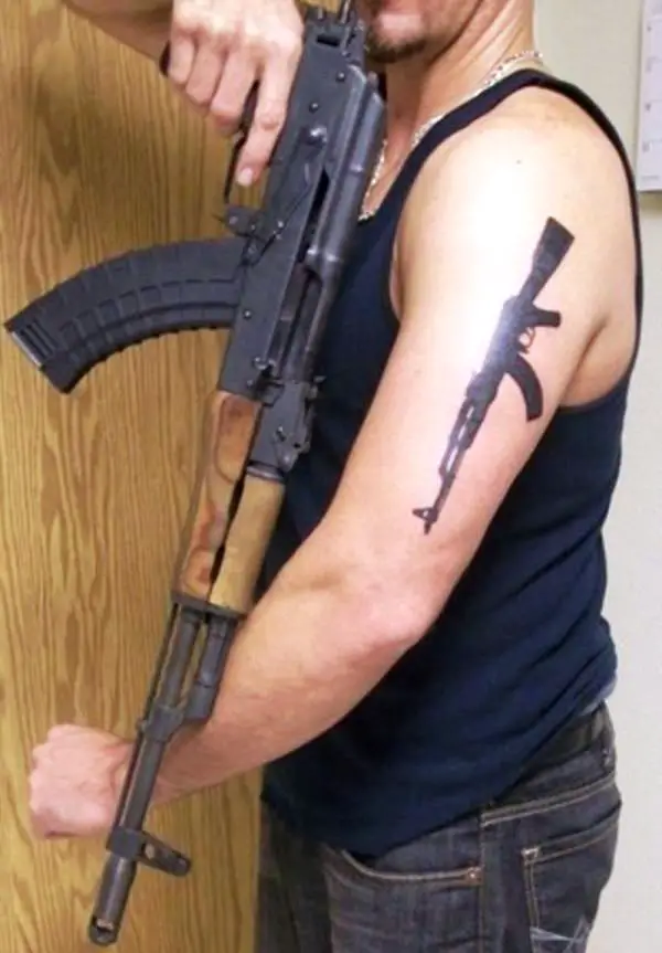 Gun Tattoo