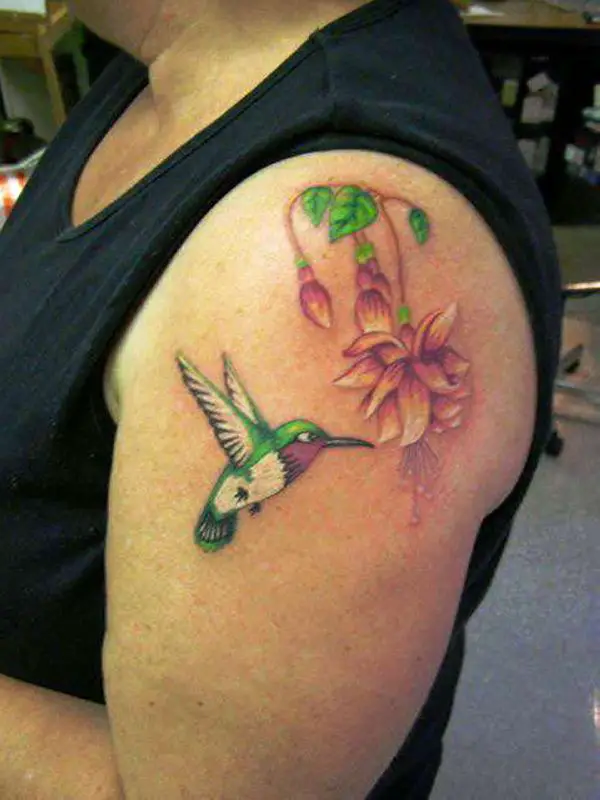 Hummingbird Temporary Tattoo Large Long Lasting Skin Decal  Etsy