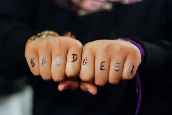 Band Geek Knuckle Tattoo