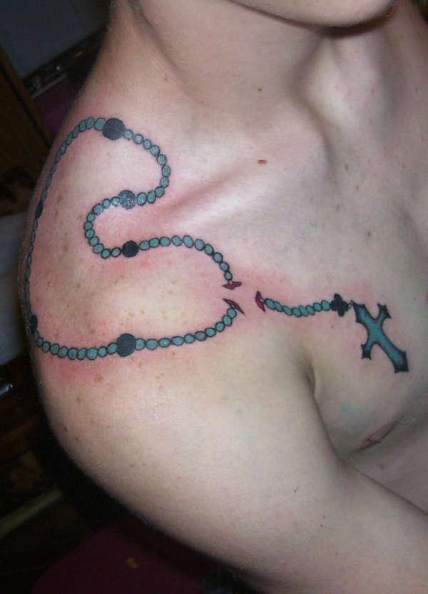 Top 69 rosary neck tattoo super hot  thtantai2
