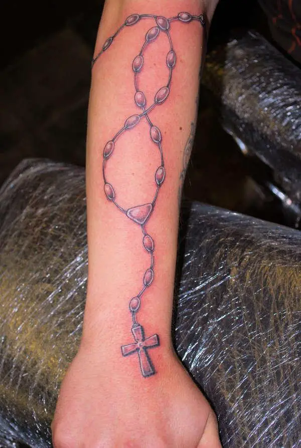 Top more than 67 rosary arm tattoos super hot  thtantai2
