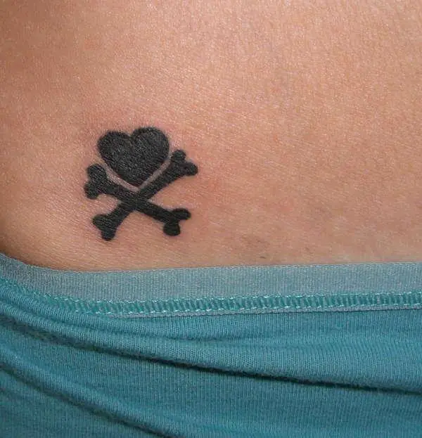 Heart And Crossbones