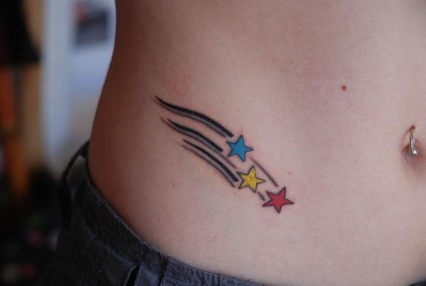 Shooting Stars On Belly