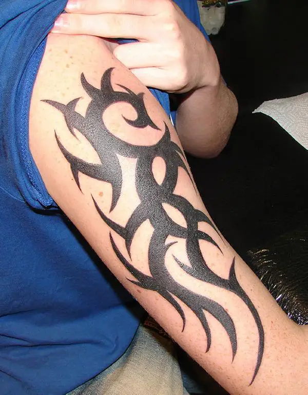 Tribal Arm Tattoo