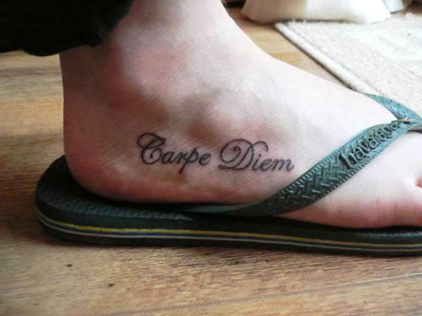 Download Carpe Diem Tattoo Tumblr Images  Carpe Diem Fonts  Full Size PNG  Image  PNGkit