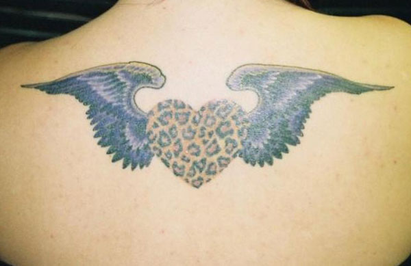 Cheetah Print Back Tattoo