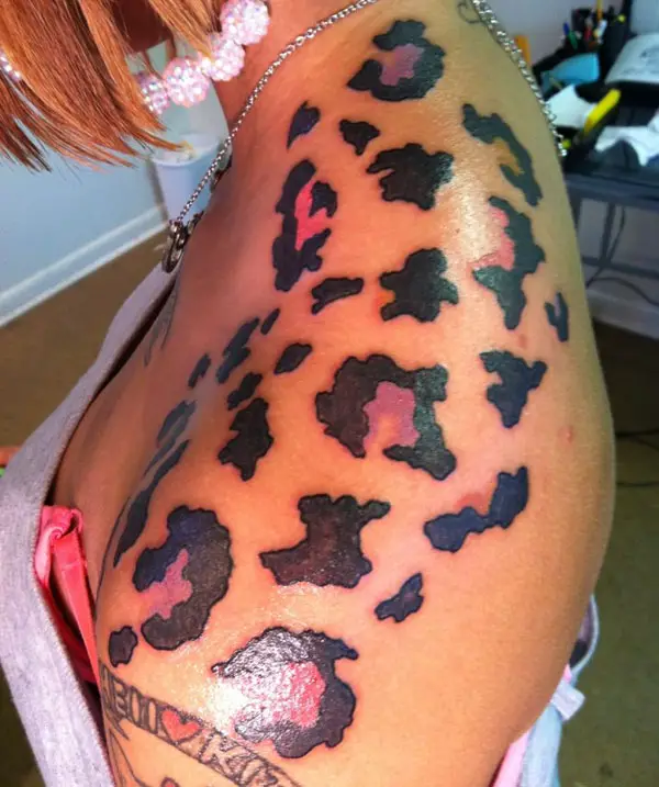 Leopard Spots Tattoo
