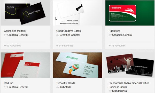 20 Top Business Card Websites