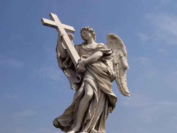Angel With The Cross
