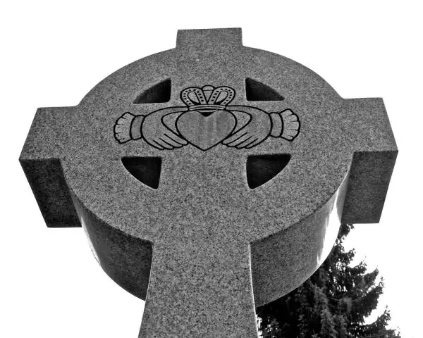 Celtic Cross And Claddagh