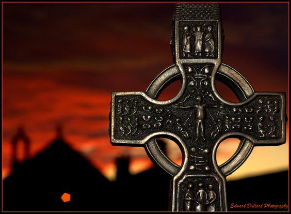 Metallic Celtic Cross