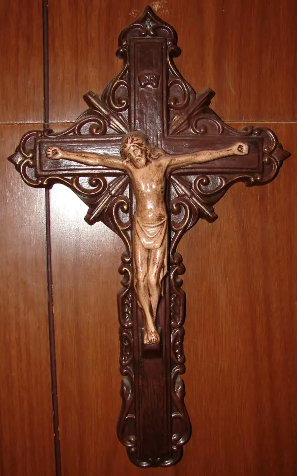 Wooden Crucifix Jesus On Cross