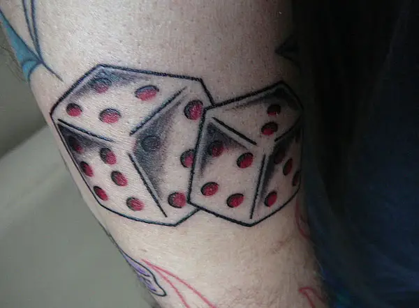 Red Dice Tattoo by MorbidFleshTattoo on DeviantArt