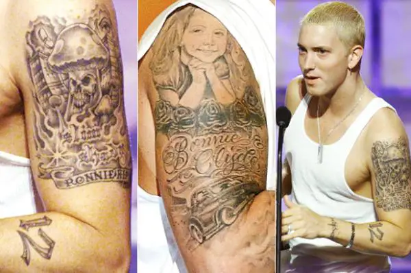 Eminem Both Hand Tattoo