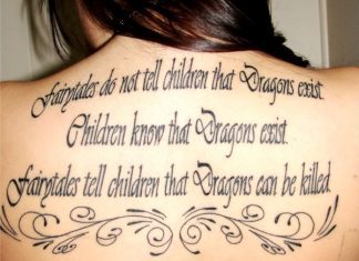 35 Groovy Quote Tattoos For Girls