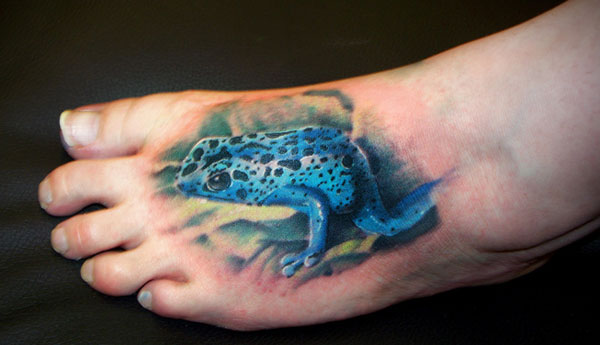 Poison Dart Tree Frog Tattoo