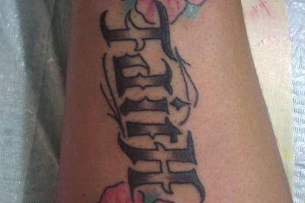 Ambigram Tattoo