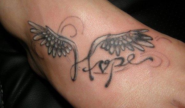 Foot Hope Tattoo