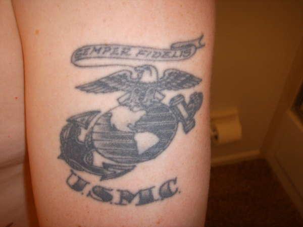 75 Cool USMC Tattoos  Meaning Policy and Designs 2019