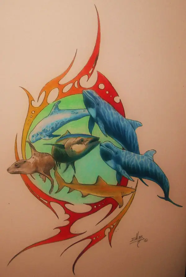 Ocean Life Tattoo