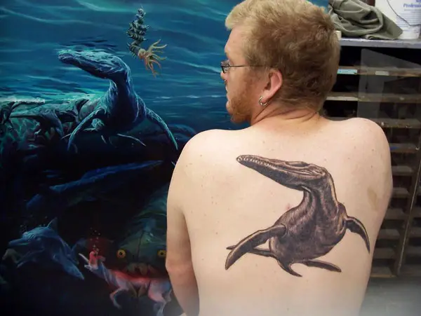 Rhomaleosaurus tattoo