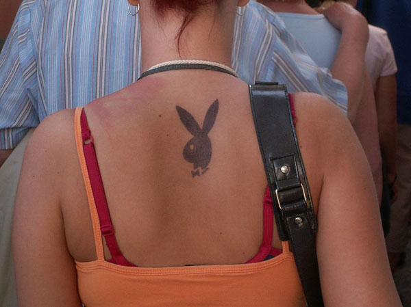 Tattoo of Playboy Rabbits Animals