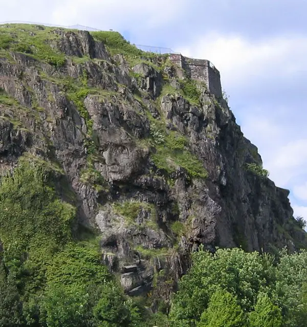 Scary Mountain Faces