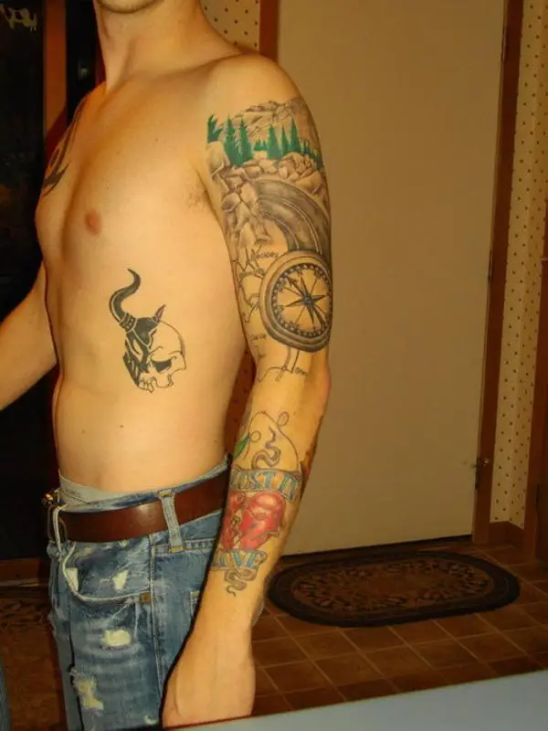 Side Arm Tattoo