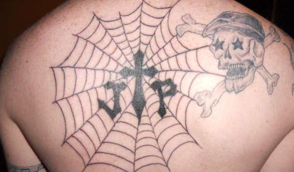 Back Spider Web