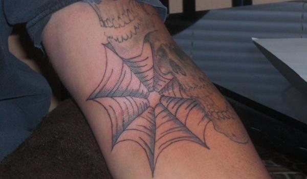 Tattoo Spider Web