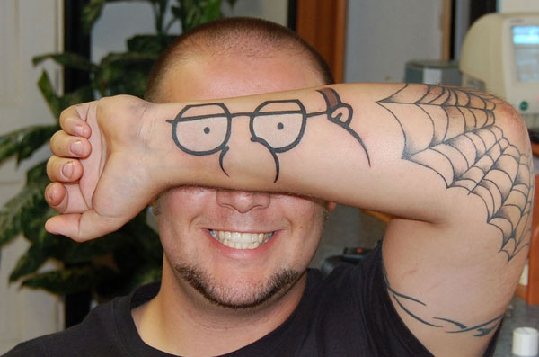 Peter Funny Tattoo