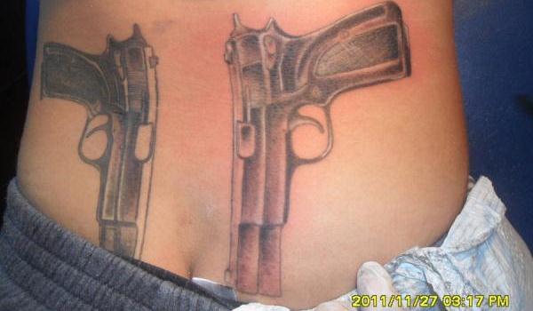 Gun Tattoos