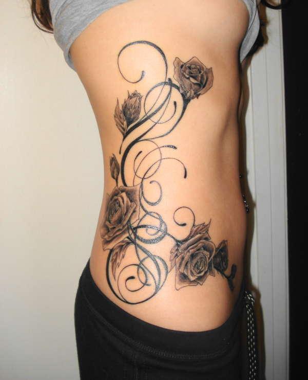 Flower Spine Tattoo Ideas  20 Fanciful Collections  Design Press