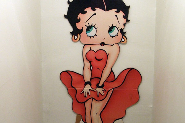 Betty Boop In Red Dress