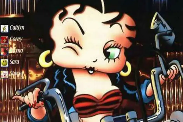 Betty Boop Wink