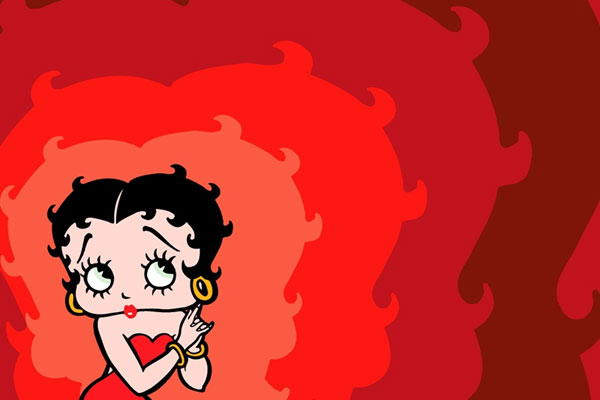 Red Betty Boop