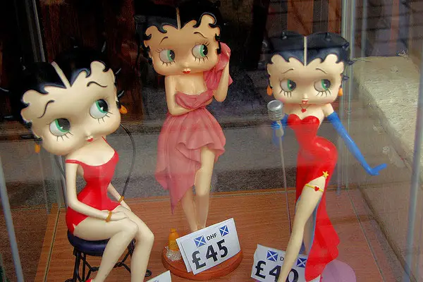 Three Betty Boops