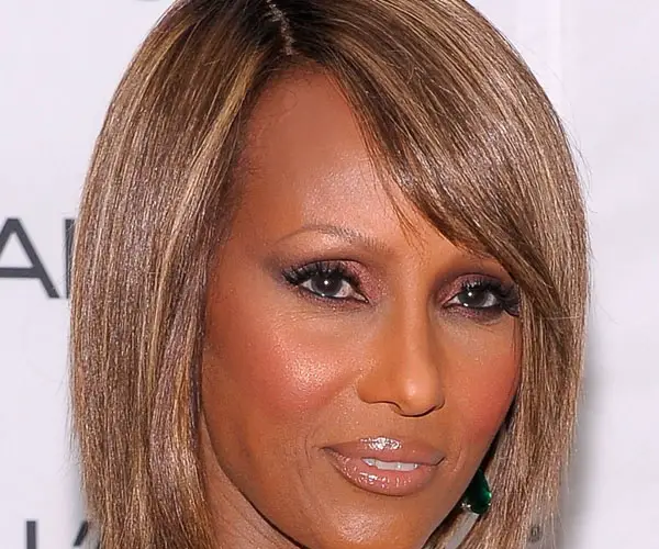 Supermodel Iman