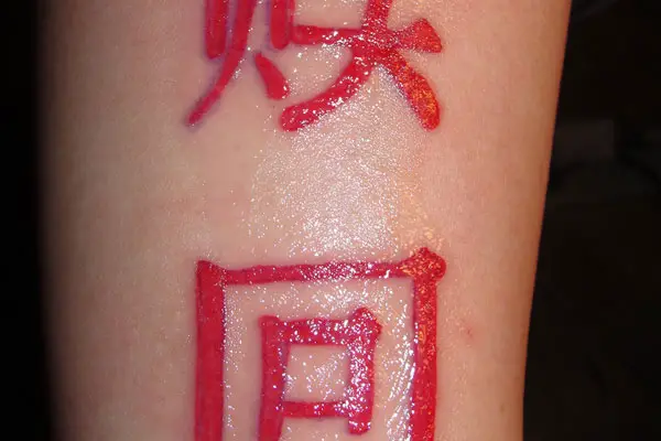 Chinese Symbol Tattoos - 35 Sensational Examples | Design Press