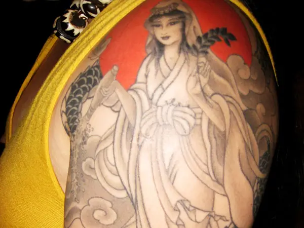 Chinese Goddess Tattoo