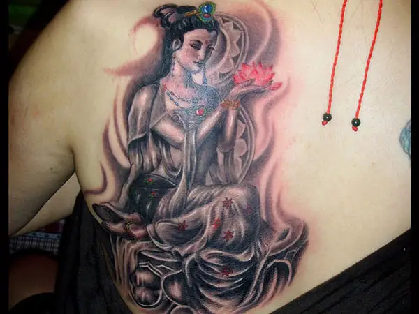Chinese Woman Tattoo