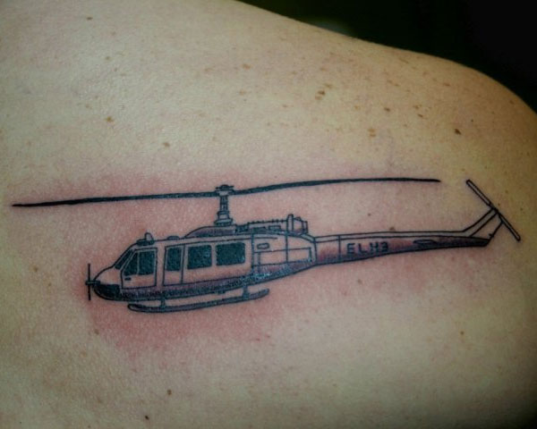 Buy Helicopter Temporary Fake Tattoo Sticker set of 4 Online in India  Etsy