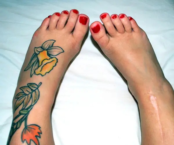 Cute Foot Tattoo