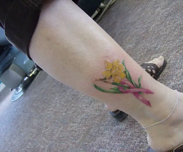 Daffodil Tattoo Designs - 20 Wonderful Collections | Design Press