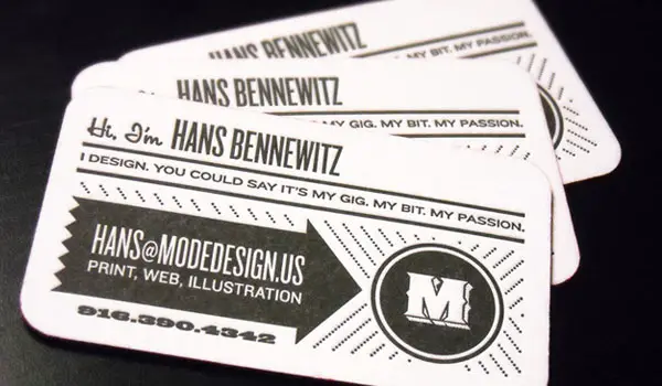 Mode Design Business Card