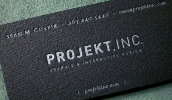 Projekt Business Card