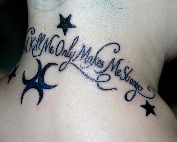 Strength Is What We Gain From The Madness We Survive Tattoo