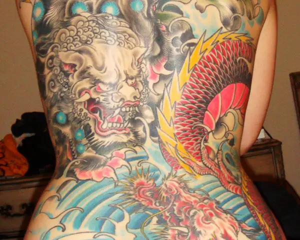 Full Back Tattoo