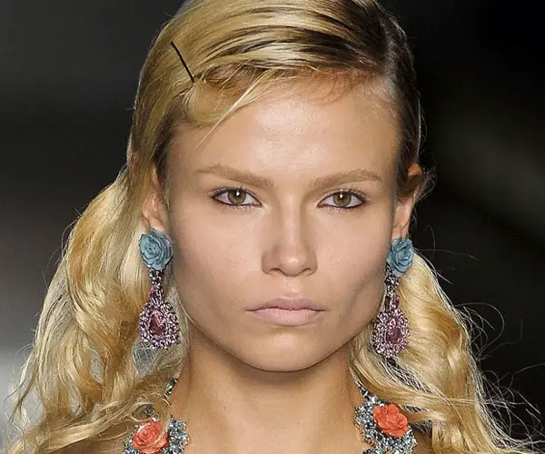 Long Glamorous French Twist