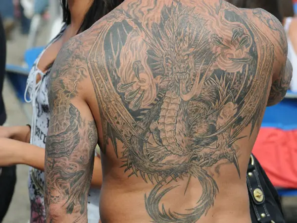 Large Dragon Tattoo